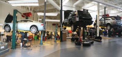 Jaguar Land Rover Newport Beach Service Department